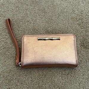 Elaine Turner Rosegold Wristlet